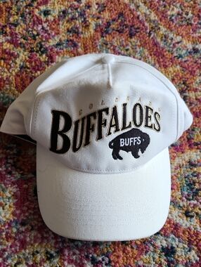 Buffaloes White Logo Baseball Cap - Buffs